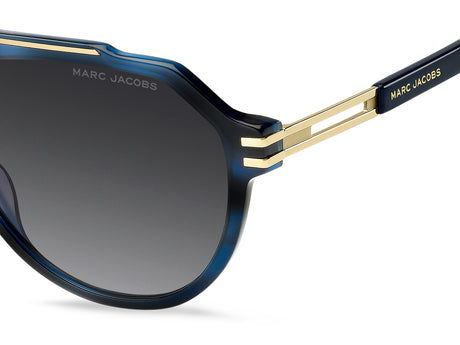 Marc Jacobs MARC 876/S-57-38I BLUE HORN 9O DARK GREY SF