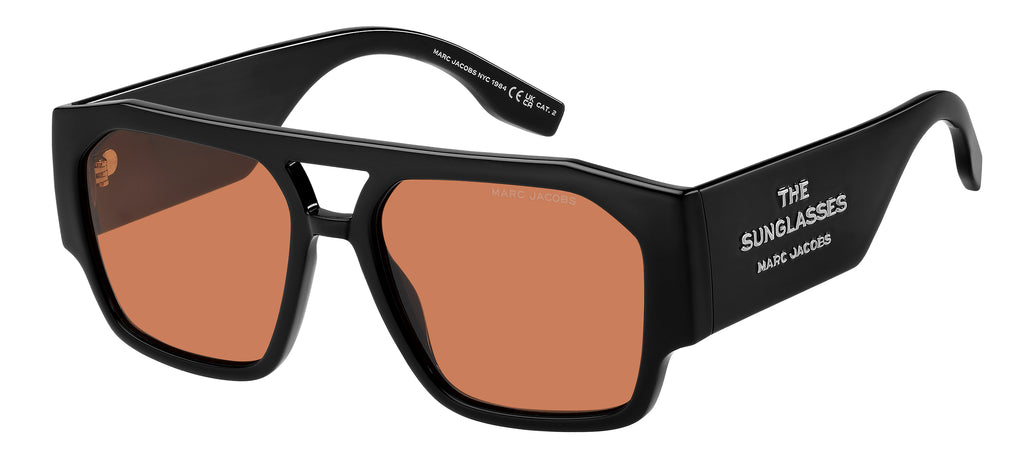 Marc Jacobs MARC 860/S-55-8LZ BLCK ORNG W7 ORANGE