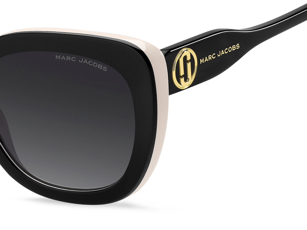 Marc Jacobs MARC 852/S-53-80S BLCK WHTE 9O DARK GREY SF