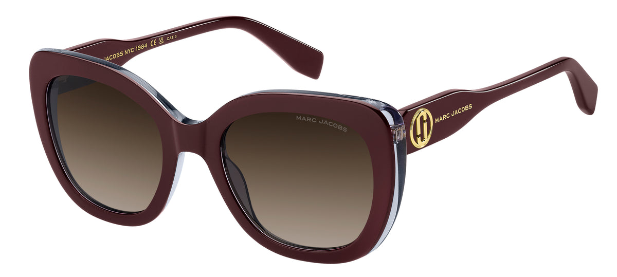 Marc Jacobs MARC 852/S-53-LHF BURGUNDY HA BROWN SF