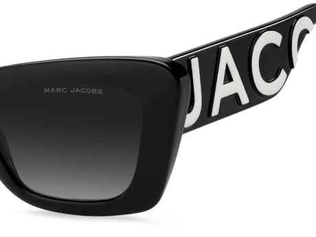 Marc Jacobs MARC 864/S-52-80S BLCK WHTE 9O DARK GREY SF