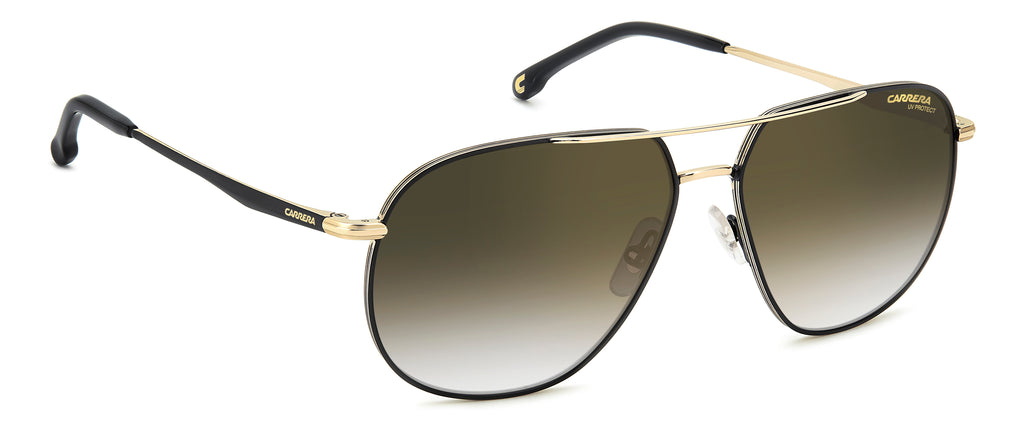Carrera  363/S-61-RHL GOLD BLCK D6 GRN SF GDSP AR
