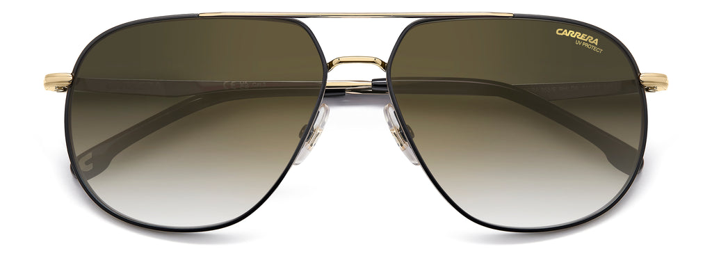 Carrera  363/S-61-RHL GOLD BLCK D6 GRN SF GDSP AR
