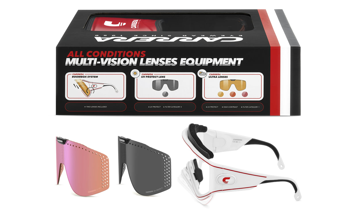 Carrera CA TRANSFORMA-99-6HT MATTWHITE IR GREY