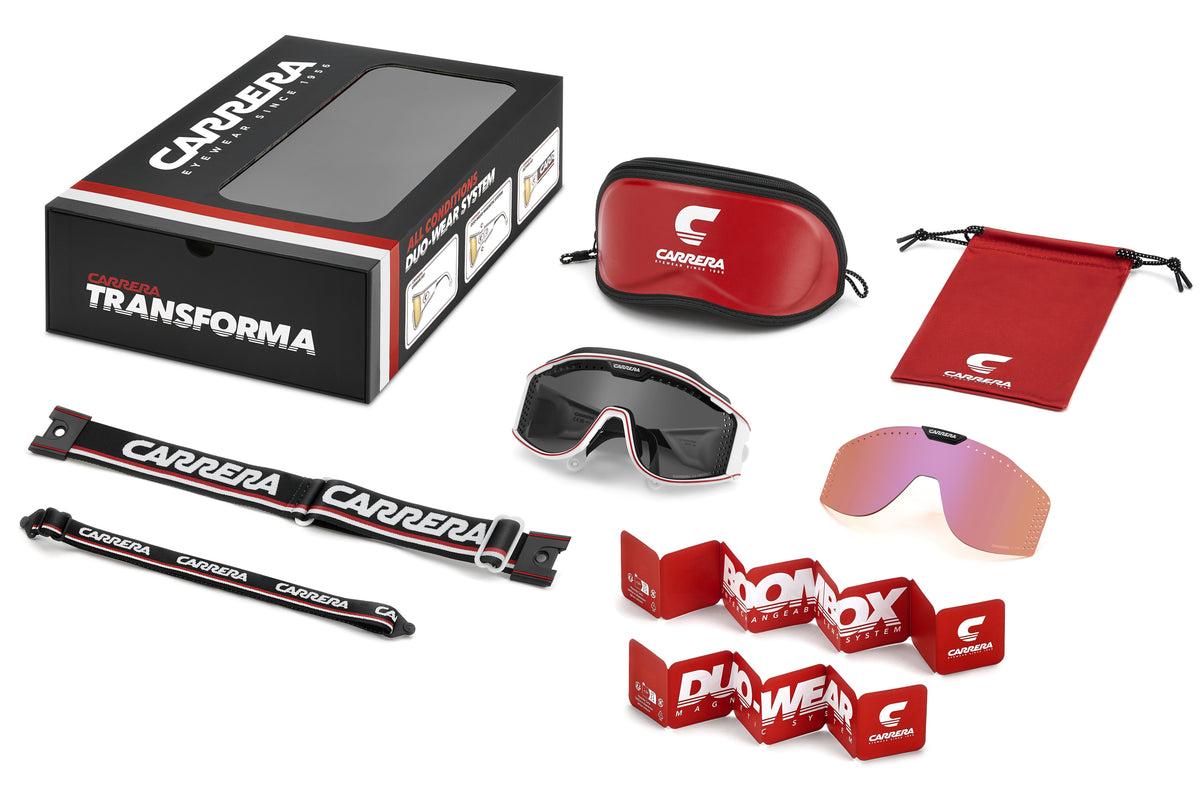 Carrera CA TRANSFORMA-99-6HT MATTWHITE IR GREY