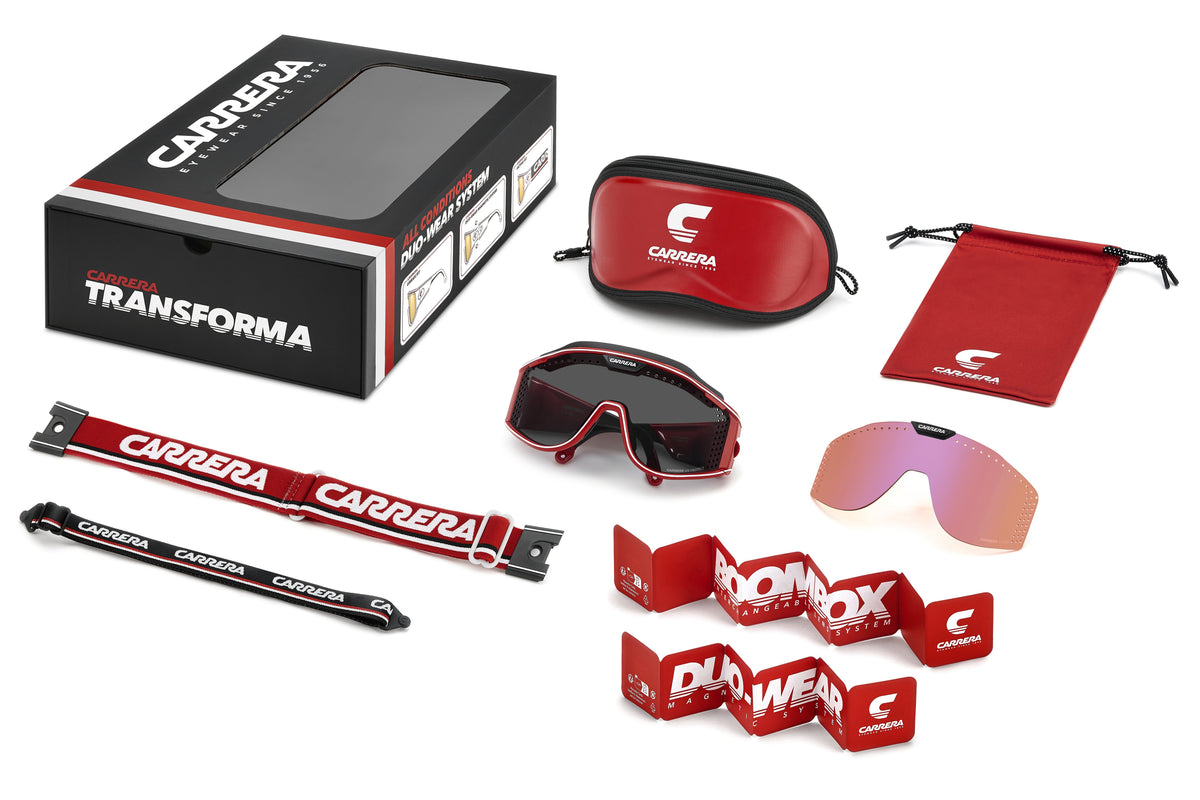 Carrera CA TRANSFORMA-99-C9A RED IR GREY