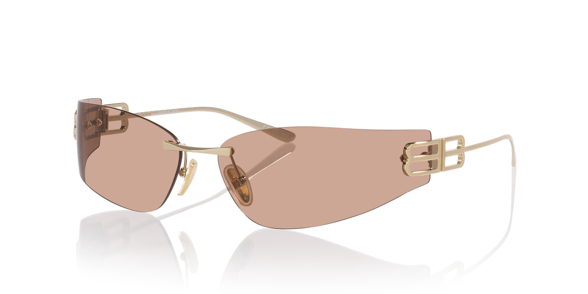 Balenciaga BB0484S004 Gold/ Brown