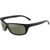 Serengeti Bormio SS009007 Matt Black/ Green Silver Photochromic Polarised - Blue Star Eyewear