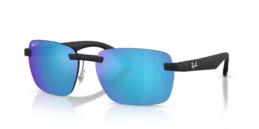Ray-Ban 0RB4470CH601SA162 Sand Black/ Polarized Green