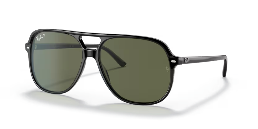 Ray-Ban Bill 0RB2198901/5860 Black/ G-15 Green Polarised - Blue Star Eyewear
