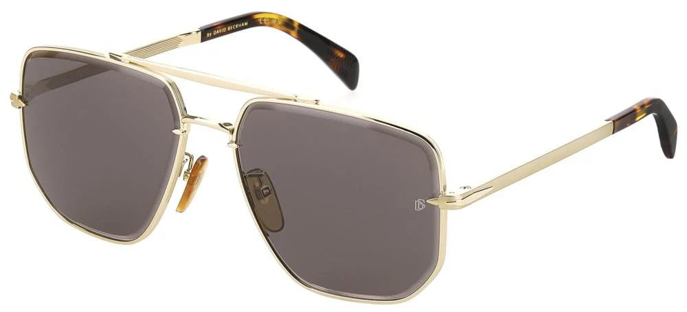 David Beckham DB 7001/S Gold/ Grey Lens