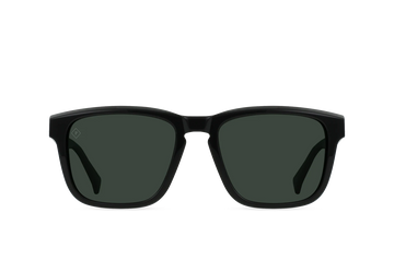 Raen Lumis Recycled Black/ Green Polarized 54