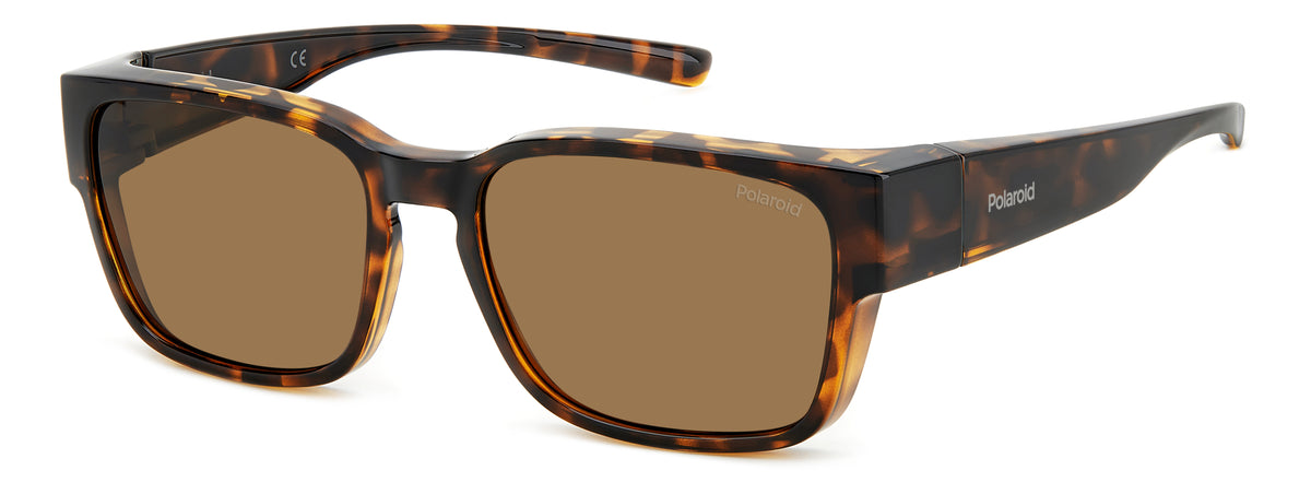 Polaroid PLD 9011/S 086 54 SP Havana/ Bronze Pz Fitover