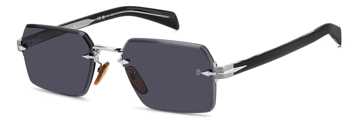 David Beckham DB 7109/S 85K 56 IR RUTHENIUM BLACK/ GREY