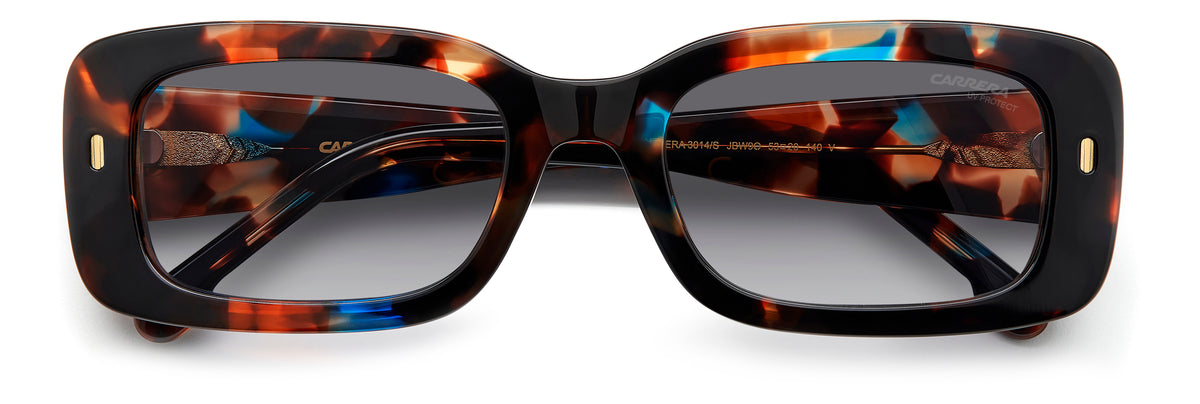 Carrera 3014/S JBW 53 9O BLUE HAVANA/ DARK GREY SHADED - Blue Star Eyewear