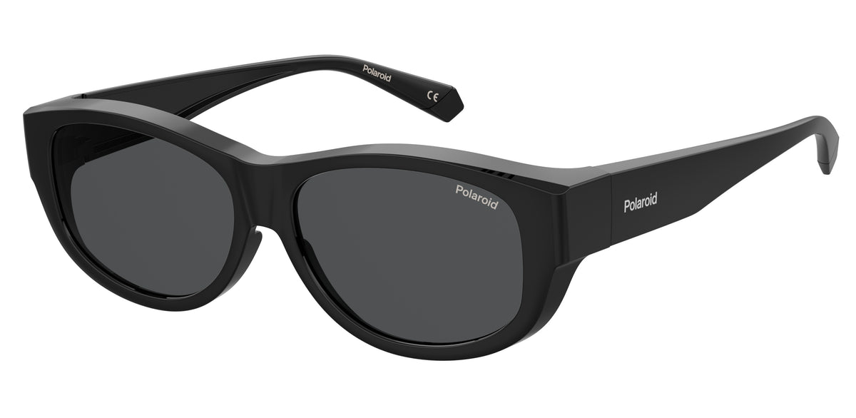 Polaroid PLD 9020/S BLACK GREY/ GREY POLARIZED Fitover