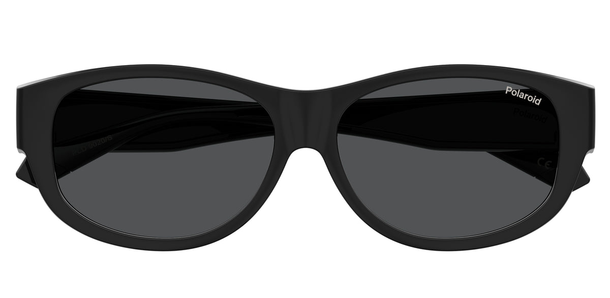 Polaroid PLD 9020/S BLACK GREY/ GREY POLARIZED Fitover