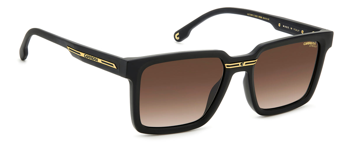 VICTORY C 02/S-54-003 MTT BLACK 86 BK BRW GREEN AR - Blue Star Eyewear