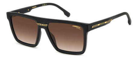 Carrera VICTORY C 03/S 003 58 86  MATTE BLACK/ BLACK BROWN GREEN ANTIREFLEX - Blue Star Eyewear