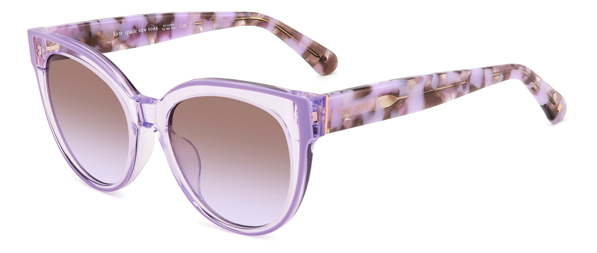Kate Spade JAVANA/G/S B3V 53 QR Violet/Brown DS
