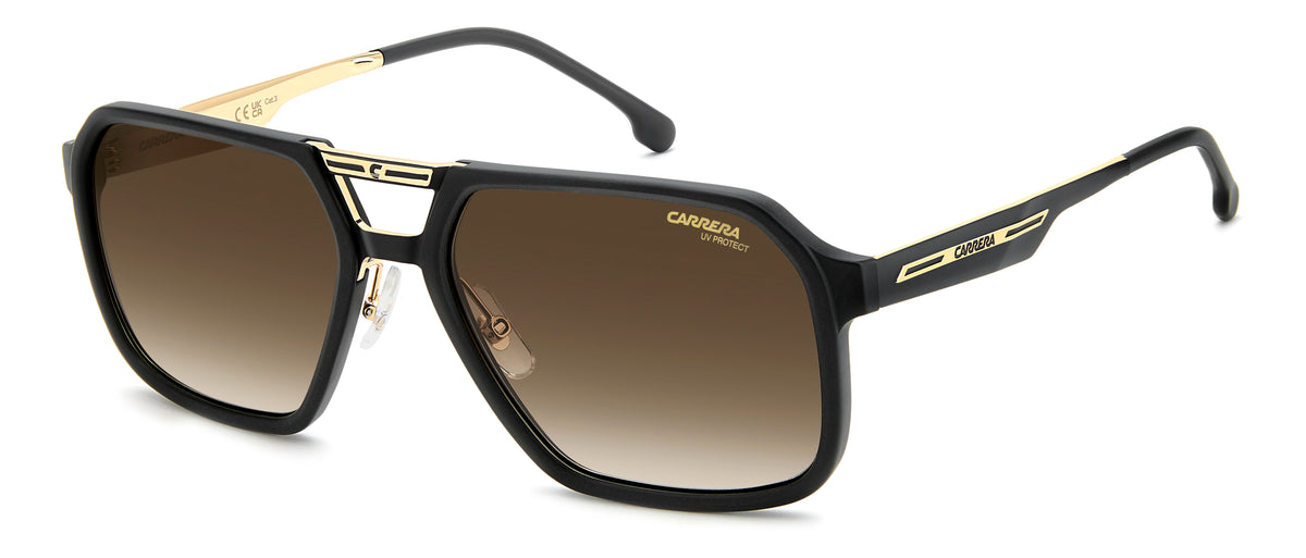 Carrera VICTORY C 27/S I46 59 86 
MATTE BLACK GOLD/ 
BLACK BROWN GREEN ANTIREFLEX
