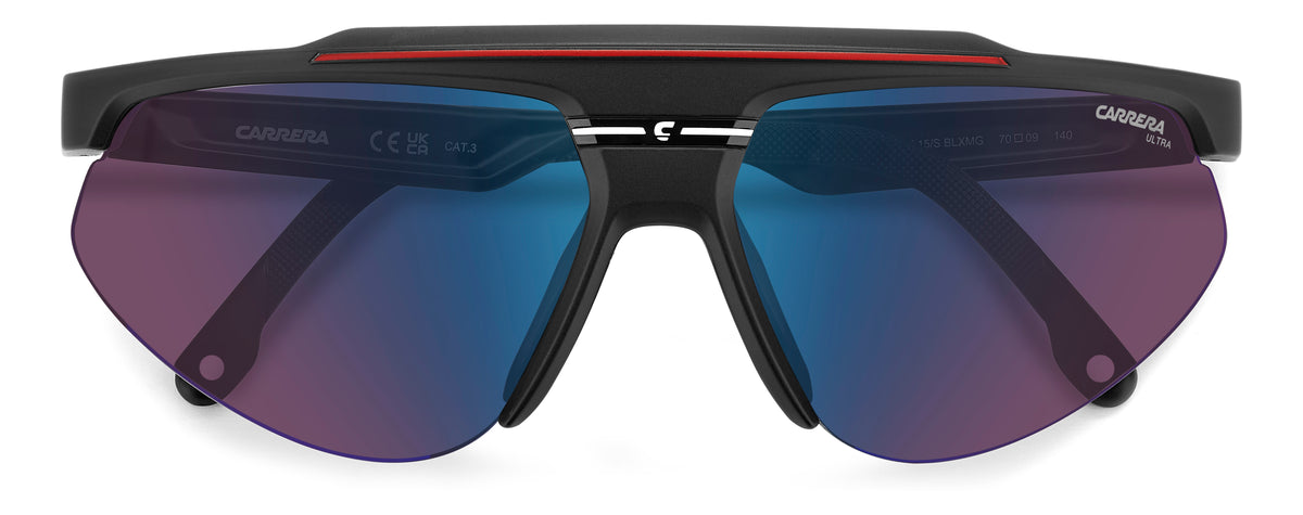 Carrera C SPORT 15/S-70-BLX MT BLK RD MG VIOL HC BF - Blue Star Eyewear