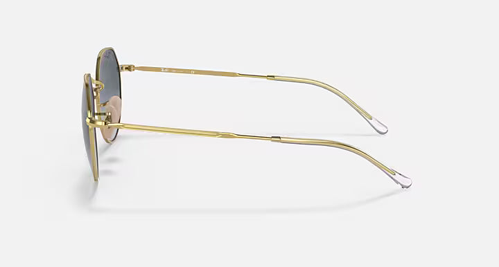 Ray-Ban Jack 0RB3565 001/86 55 Gold/ Blue/Grey