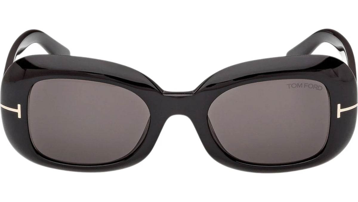Tom Ford Paloma-02 FT13475101A  Shiny Black/ Smoke