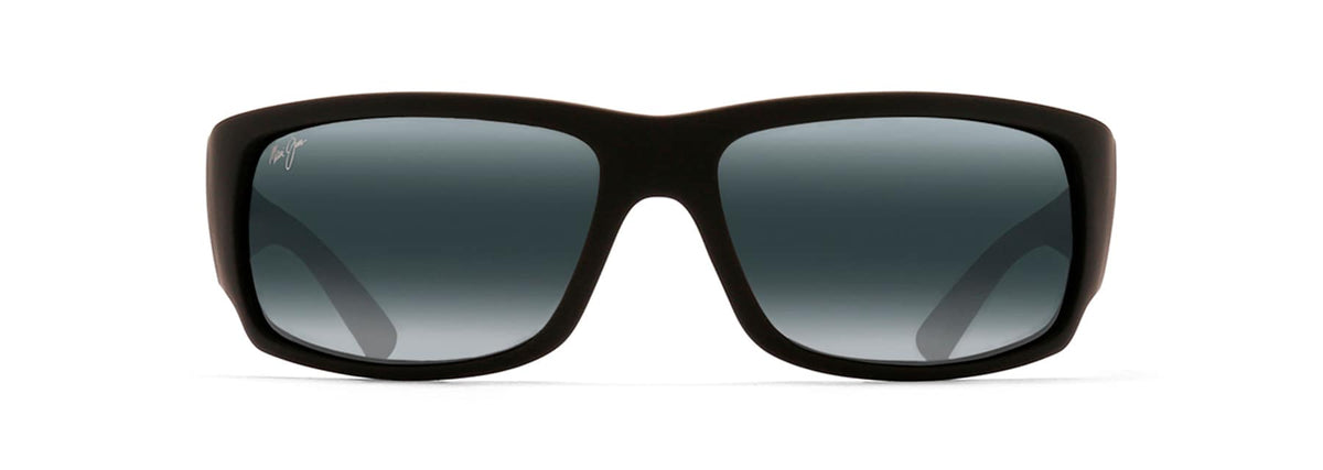Maui Jim World Cup 266-02MR Matte Black Rubber  / Neutral Grey Polarised - Blue Star Eyewear