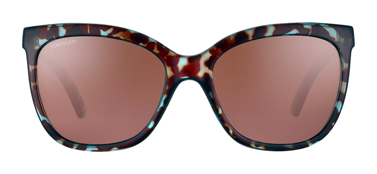 Serengeti Agata 8777 Shiny Blue Tort 57 / Other