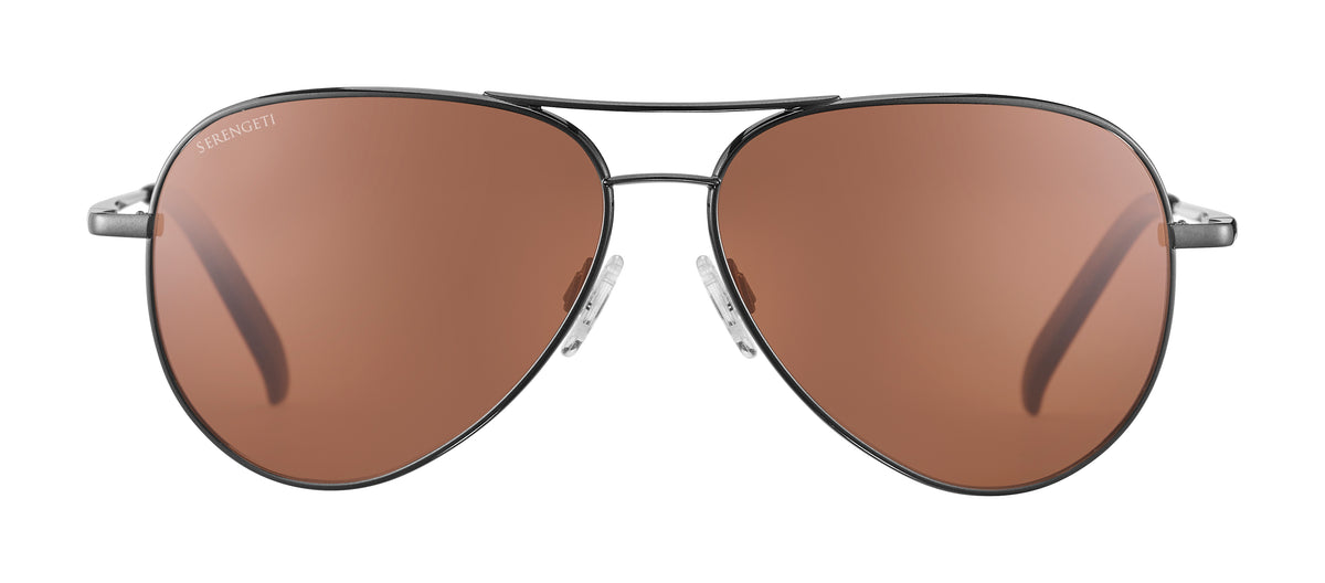 Serengeti Carrara 8297 Shiny Gunmetal Metal 59 / Metal