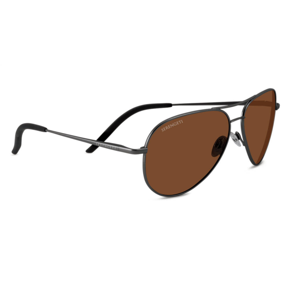Serengeti Carrara 8297 Shiny Gunmetal Metal 59 / Metal