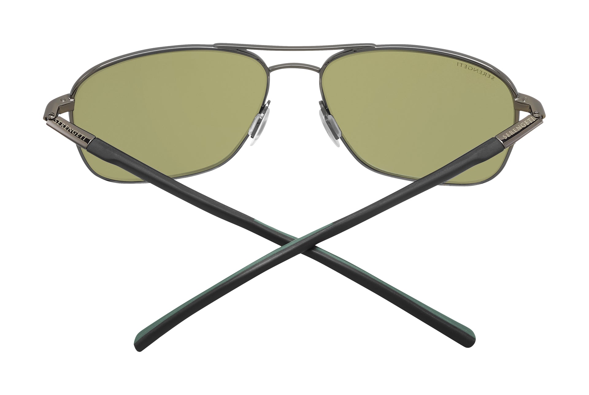 Serengeti Spello 8798 Shiny Gunmetal / Black / Grey - 58 / Metal
