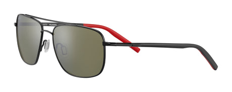 Serengeti Tellaro 8818 Shiny Black / Black / Red 60 / Metal