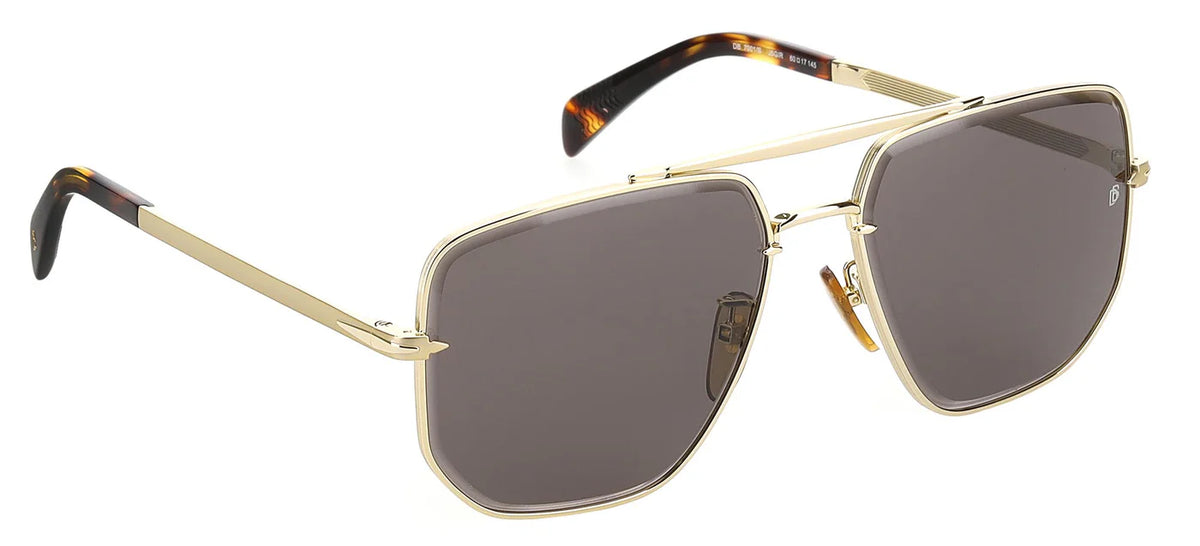David Beckham DB 7001/S Gold/ Grey Lens