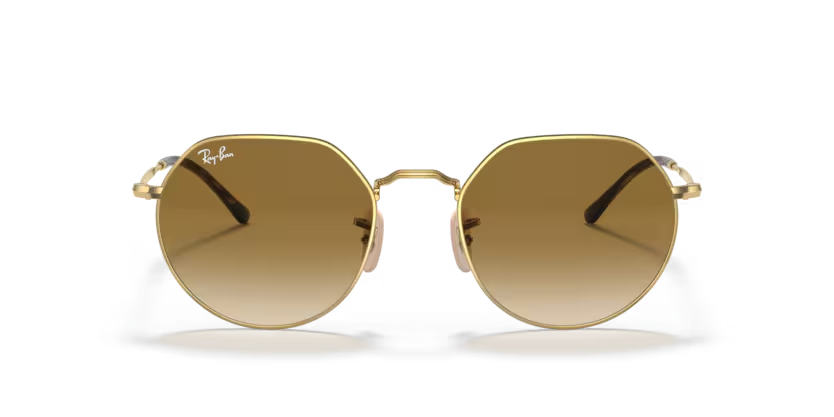 Ray-Ban Jack 0RB3565001/5155 Arista Gold/ Brown - Blue Star Eyewear
