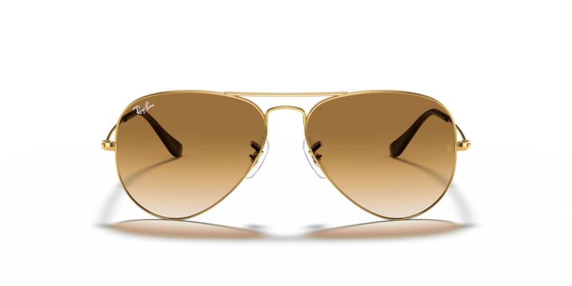 Ray-Ban Aviator 0RB3025 001/51 58 Gold/ Light Brown