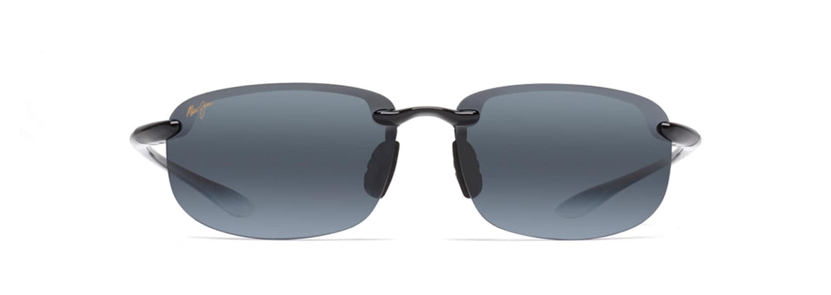 Maui Jim Hookipa 407-02 Gloss Black  / Neutral Grey Polarised - Blue Star Eyewear