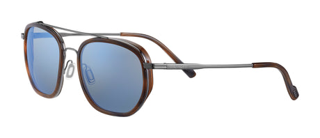Serengeti Boron SS525002 Shiny Gunmetal/Brown Buffalo 56 / Composite
