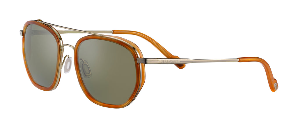 Serengeti Boron SS525003 Light Gold/Orange Turtoise 56 / Composite