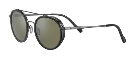 Serengeti Geary SS526001 Shiny Dark Gunmetal/Black Shiny 52 / Composite