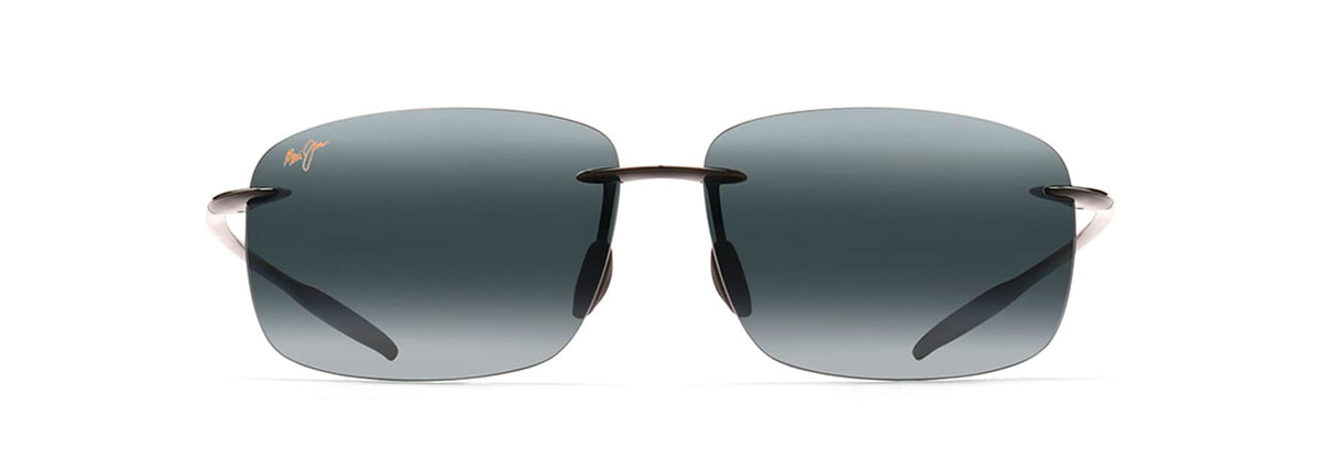 Maui Jim Breakwall 422-02 Gloss Black  / Neutral Grey Polarised - Blue Star Eyewear
