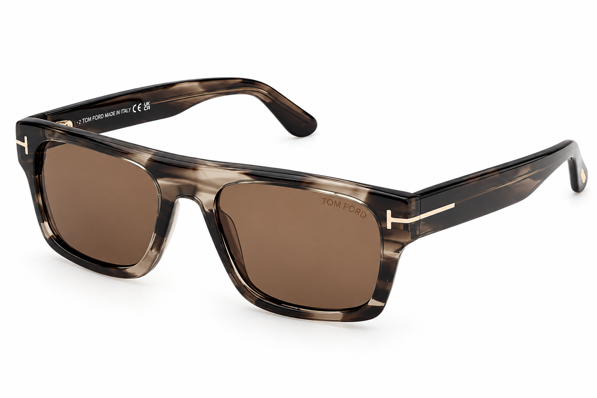 Tom Ford FT13375355J Coloured Havana/ Roviex