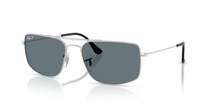 Ray-Ban 0RB37790033R56 Silver/ Dark Blue Polar
