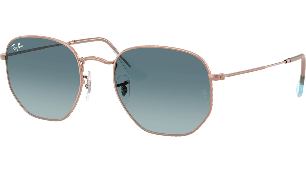 Ray-Ban Hexagonal 0RB3548N 90353M1 51 Copper/ Blue Gradient Grey