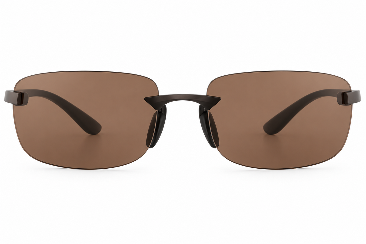 Serengeti SS755004 Rick Matte Dark Brown - Trivex Polarized Drivers