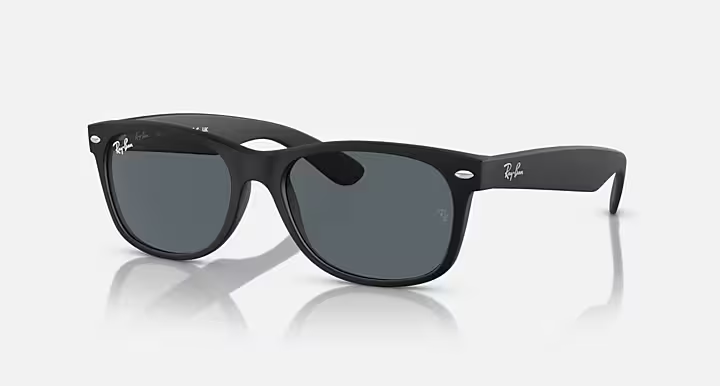 Ray-Ban New Wayfarer 0RB2132 622/R5 58 Black/ Blue