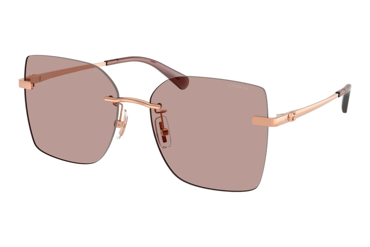 Coach 0HC7193D94077N57 Shiny Rose Gold/ Purple Solid
