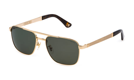 Police Pl890E 349V Shiny  Gold With Sandblasted/Satin / 5817 145 3P - Blue Star Eyewear