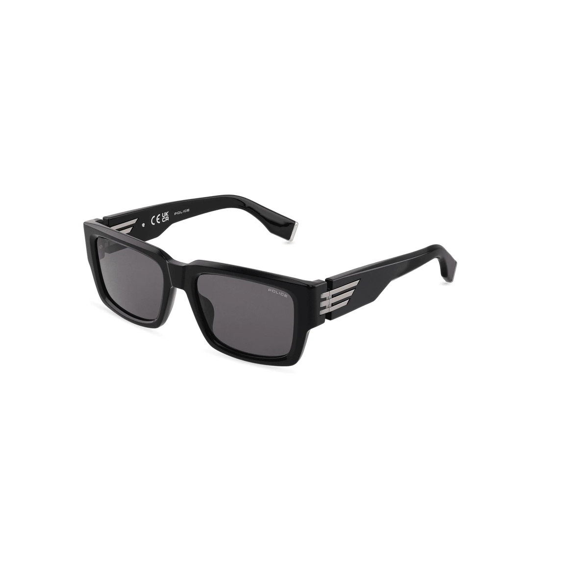 Police SPLU78560700 SHINY BLACK/ SMOKE